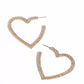 Sweetheart Sequence - Gold Earring
