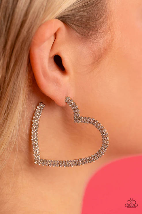 Sweetheart Sequence - Gold Earring