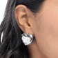 Sweetheart Stars - White Earring