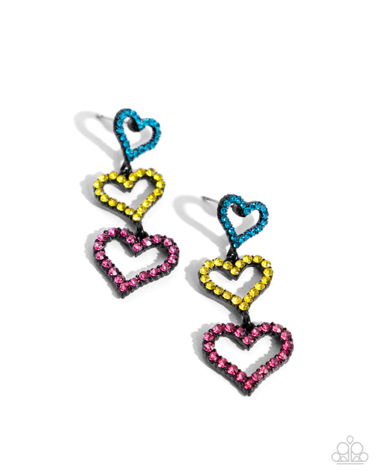 Sweetheart Succession - Pink Earring