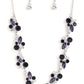 Swimming in Sparkles - Purple Necklace