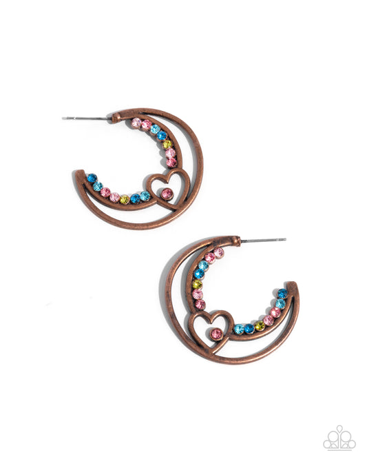 Sympathetic Sweetheart - Copper Earring