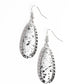TEARDROP-Dead Dynasty - White Earring