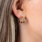 TRIPLE Down - Gold Earring