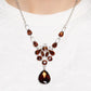 TWINKLE of an Eye - Brown Necklace