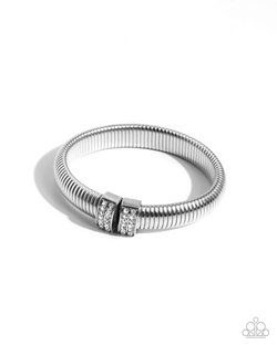 Tailored Transit - White Bracelet