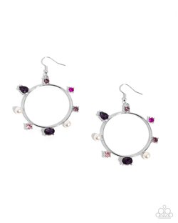 Tailored Treasure - Purple Earring