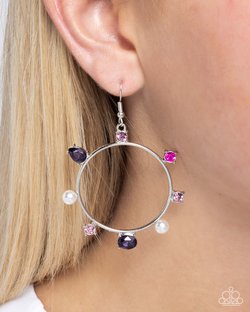 Tailored Treasure - Purple Earring