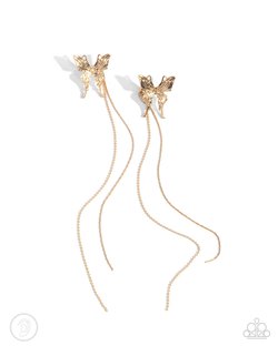 Take Flight  - Gold Earring