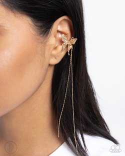 Take Flight  - Gold Earring