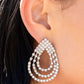 Take a POWER Stance - White Earring
