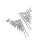 Tapered Tease - White Earring