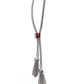 Tassel Thrill - Brown Necklace