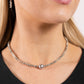 Tasteful Triangles - Silver Necklace