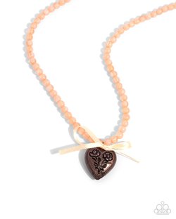 Tasteful Trimming - Copper Necklace