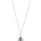 Teardrop Tranquility - Black Necklace
