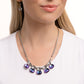 Teardrop Tribute - Purple Necklace