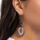Teardrop Triumph - Black Earring
