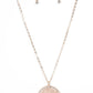 Tearoom Twinkle - Rose Gold Necklace