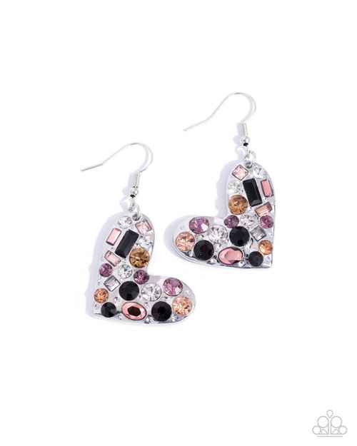 Tender Treasure - Black Earring