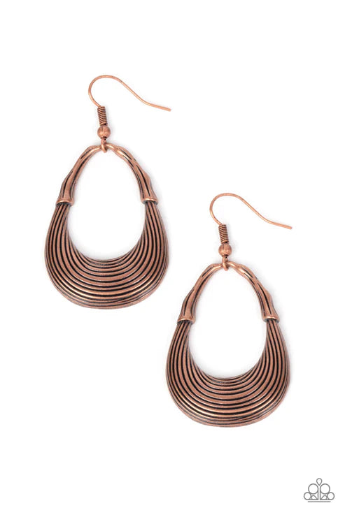 Terra Timber - Copper Earring