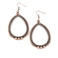 Terra Topography - Brass Earring