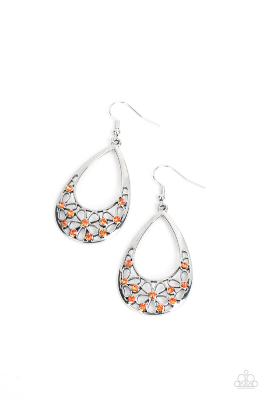 Terrace Trinket - Orange Earring