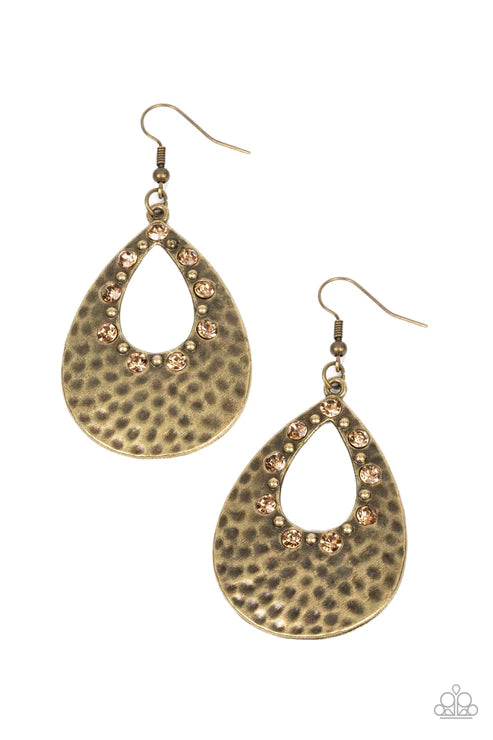 Terraform Twinkle - Brown Earring