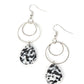 Terrazzo Tempo - Black Earring