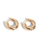 Textured Theme - Gold Earring