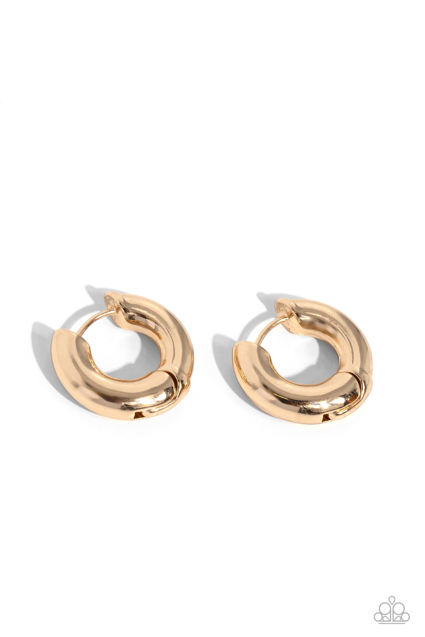 Textured Theme - Gold Earring