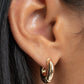 Textured Theme - Gold Earring