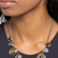 Textured Trailblazer - Brown Necklace