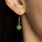 Textured Trailblazer - Green Necklace