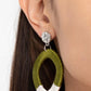 That's a WRAPAROUND - Green Earring