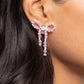 The BOW Must Go On - Pink Earring