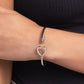The Key to Romance - White Bracelet