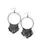 The Little Dipper - Black Earring