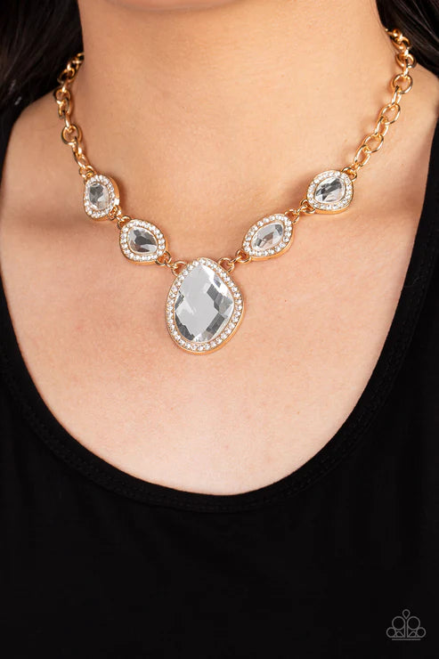 The Upper Echelon - Gold Necklace
