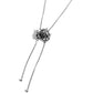 Threaded Tapestry - Silver Necklace