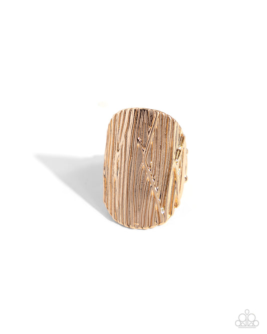 Thrilling Timber - Gold Ring