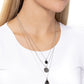 Tide Drifter - Black Necklace