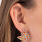 Tilted Takeoff - Orange Earring