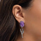 Timeless Tulip - Purple Earring