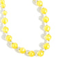 Timelessly Tantalizing - Yellow Necklace
