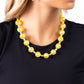 Timelessly Tantalizing - Yellow Necklace