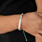 To Live To Learn To Love - Blue Bracelet