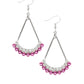 Top to Bottom - Purple Earring