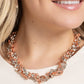 Totally Two-Toned - Copper Necklace