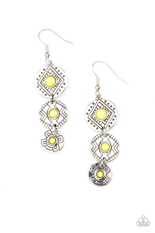 Totem Temptress - Yellow Earring